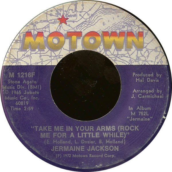 Jermaine Jackson : Daddy's Home (7", Single)