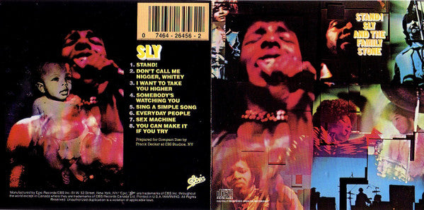 Sly & The Family Stone : Stand! (CD, Album, RE, RP)