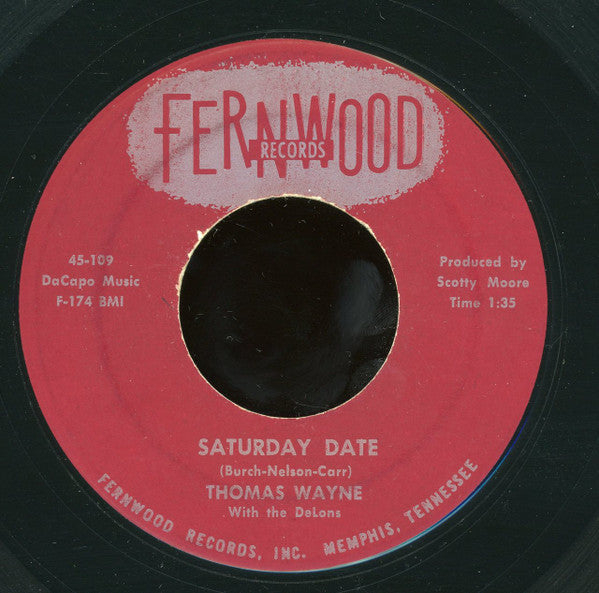 Thomas Wayne With The DeLons : Tragedy (7")