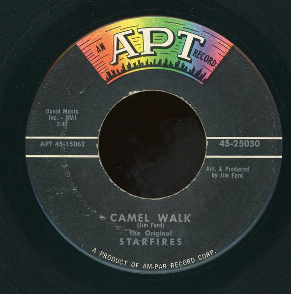 The Original Starfires : Fender Bender / Camel Walk (7")