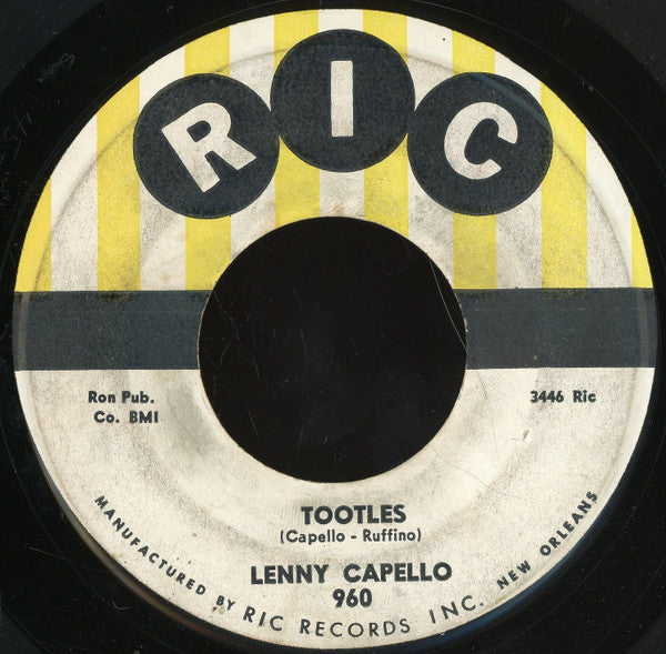 Lenny Capello : Cotton Candy / Tootles (7")