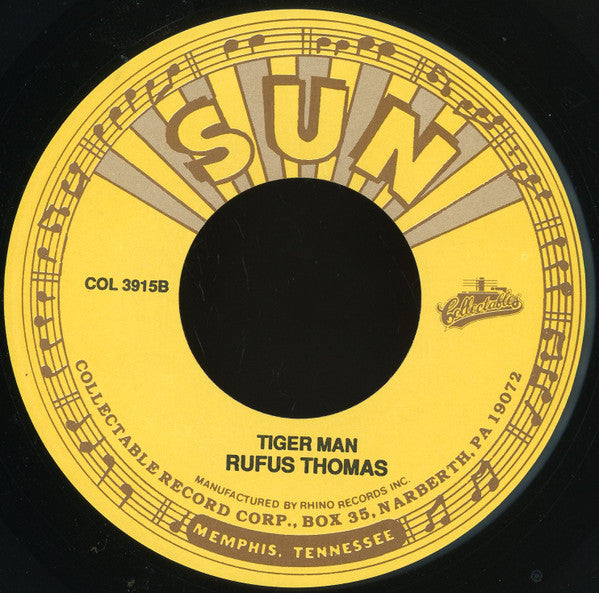 Rufus Thomas : Bear Cat / Tiger Man (7", Single, RE)