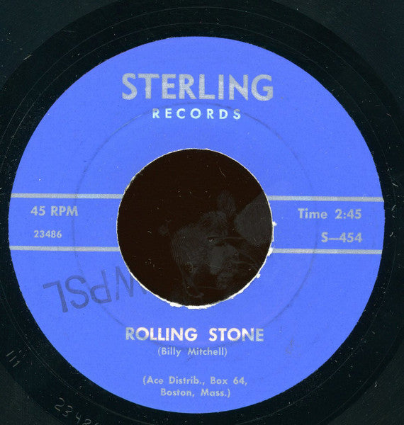 Billy Mitchell (15) : A Lot Of Woman / Rolling Stone (7")