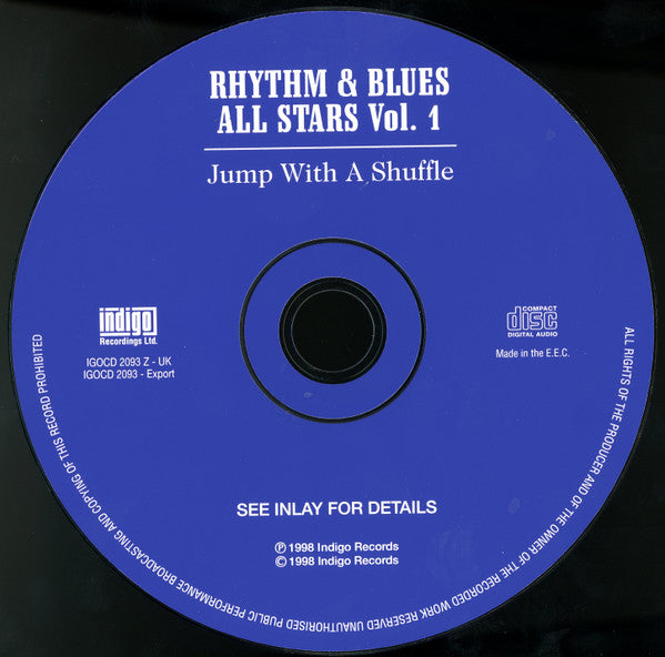 Various : Rhythm & Blues All Stars Vol. 1 - Jump With A Shuffle (CD, Comp)