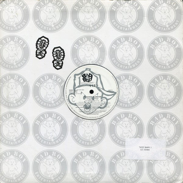 112 : Peaches & Cream (Featuring P. Diddy) (12", Promo)