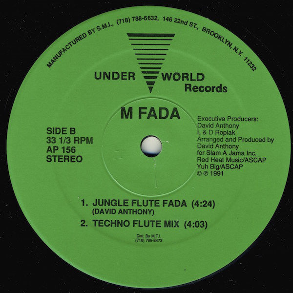 M Fada : Jungle Flute (12")