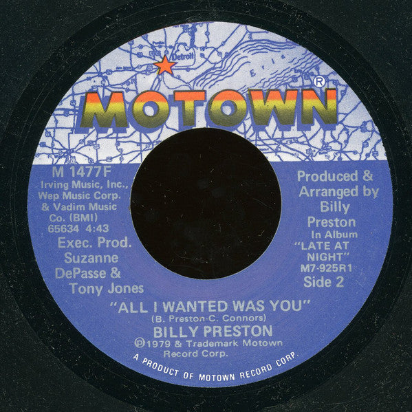 Billy Preston & Syreeta : With You I'm Born Again (7", Single)
