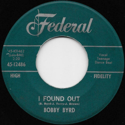 Bobby Byrd : They Are Sayin' / I Found Out (7", Single)