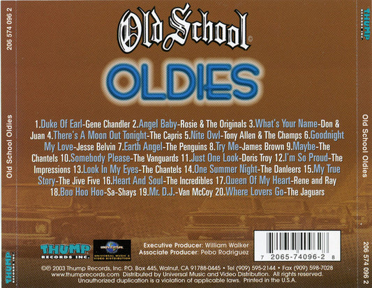 Various : Old School Oldies (CD, Comp)