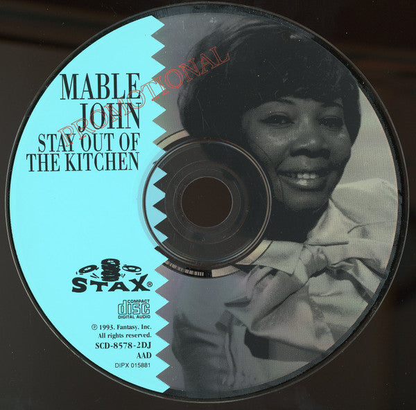 Mable John : Stay Out Of The Kitchen (CD, Comp, Promo)