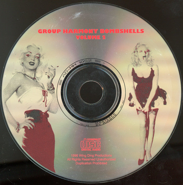 Various : Group Harmony Bombshells Volume 2 (CD, Comp)
