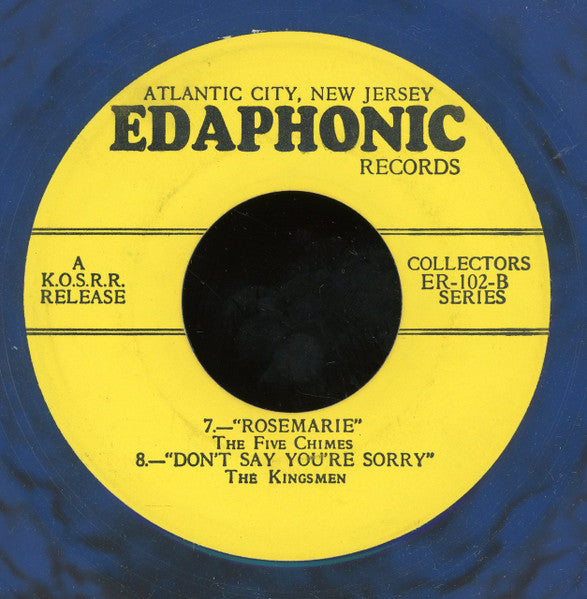 The Charmers (4) / The Hide-A-Ways / The Five Chimes / The Kings Men (3) : I Was Wrong / Cherie / Rosemarie / Don't Say You're Sorry (7", EP, blu)