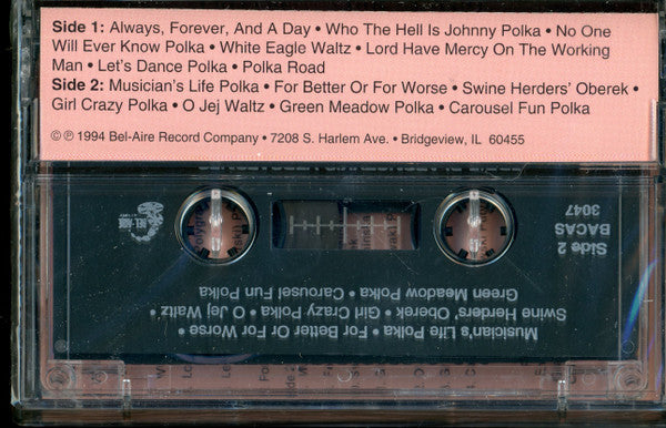Eddie Blazonczyk's Versatones : Always...Forever...and a Day (Cass)