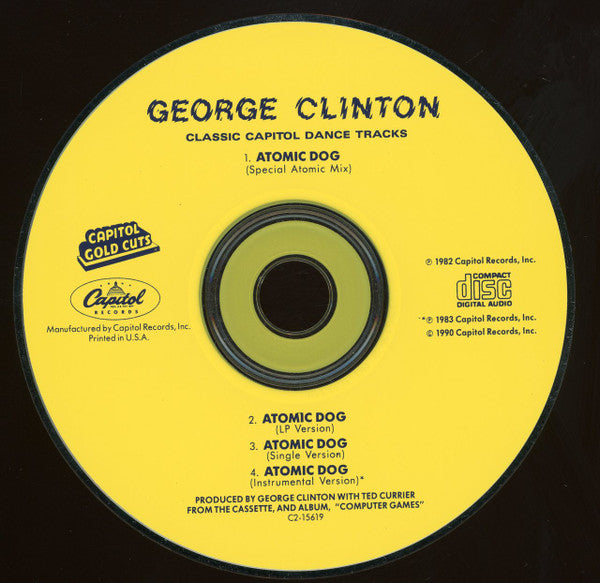 George Clinton : Atomic Dog (CD, Single, RE, Cap)