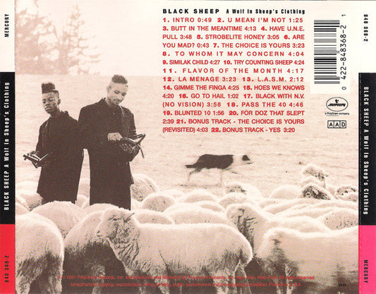 Black Sheep : A Wolf In Sheep's Clothing (CD, Album)