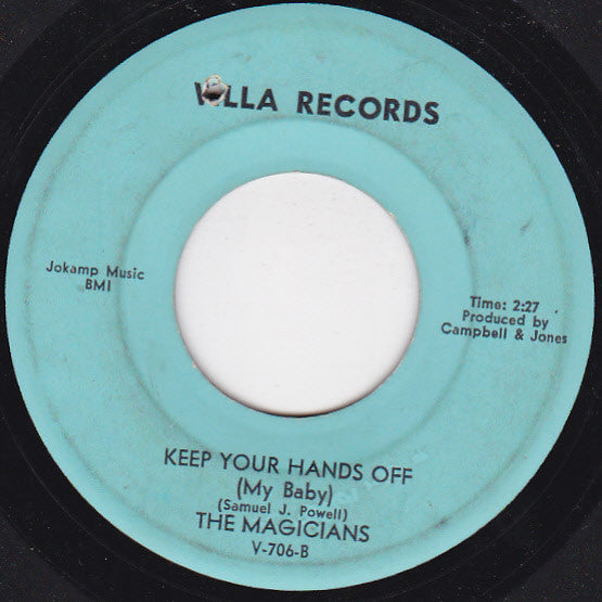 The Magicians (2) : Why Must You Cry (I Deeply Love You) (7", Single, Blu)