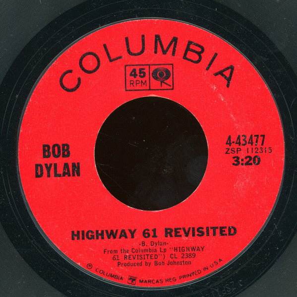 Bob Dylan : Can You Please Crawl Out Your Window? (7", Styrene, Pit)
