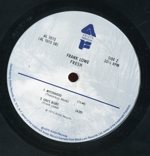 Frank Lowe : Fresh (LP, Album)