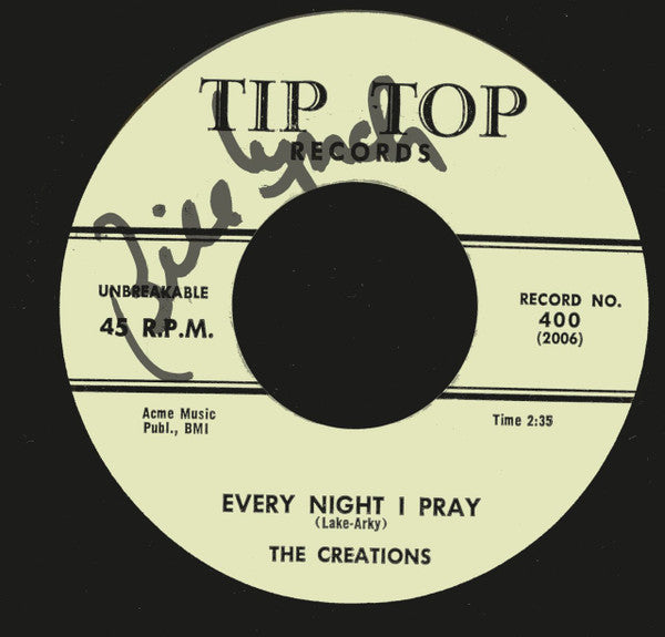The Creations (13) : Mommy & Daddy / Every Night I Pray (7")