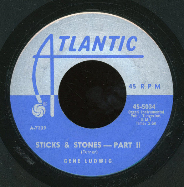 Gene Ludwig : Sticks & Stones - Part I (7", MGM)
