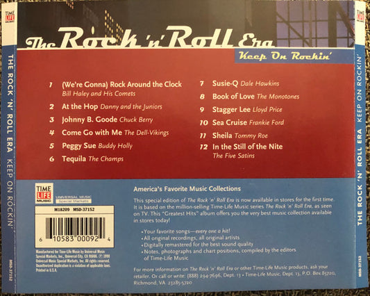 Various : The Rock 'N' Roll Era - Keep On Rockin' (CD, Comp)
