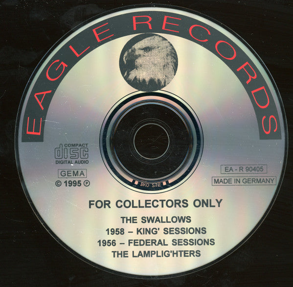 The Swallows, The Lamplighters : For Collectors Only King Federal Sessions (CD, Album, Comp)
