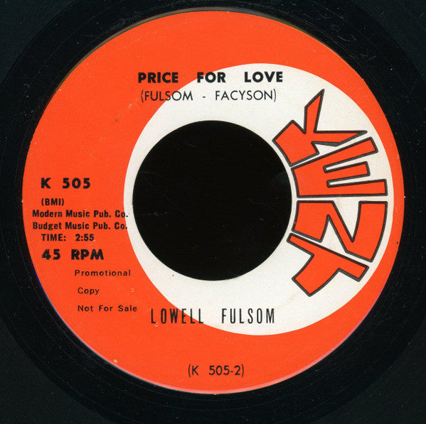 Lowell Fulson : Lovin' Touch (7", Promo)