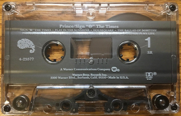 Prince : Sign "O" The Times (Cass, Album, SR)