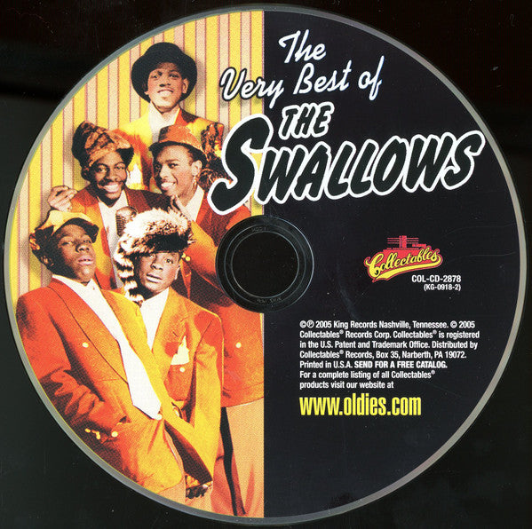 The Swallows : The Very Best Of The Swallows (CD, Comp)