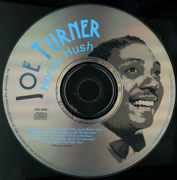 Big Joe Turner : Honey Hush (CD, Comp)