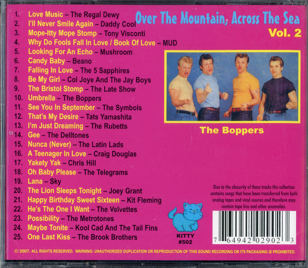 Various : Over The Mountain, Across The Sea Vol. 2 (CD, Comp)