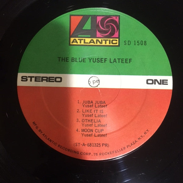 Yusef Lateef : The Blue Yusef Lateef (LP, Album, RP, PR )
