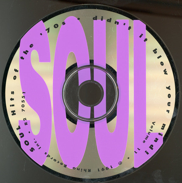 Various : Soul Hits Of The '70s - Didn't It Blow Your Mind Vol. 11 (CD, Comp, RM, Den)