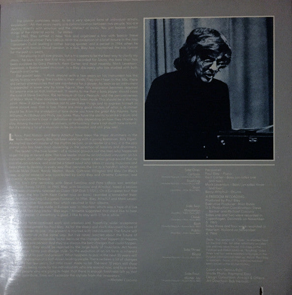 Paul Bley : Copenhagen And Haarlem (2xLP, Comp)