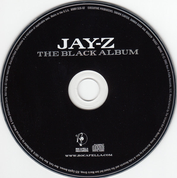 Jay-Z : The Black Album (CD, Album, RE)