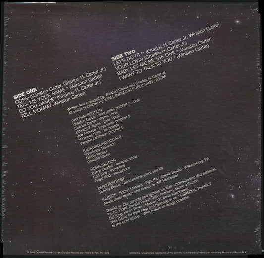 Chaz Carter : Chaz (LP, Album)