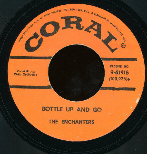 The Enchanters : Mambo Santa Mambo / Bottle Up And Go (7", Single, Unofficial)