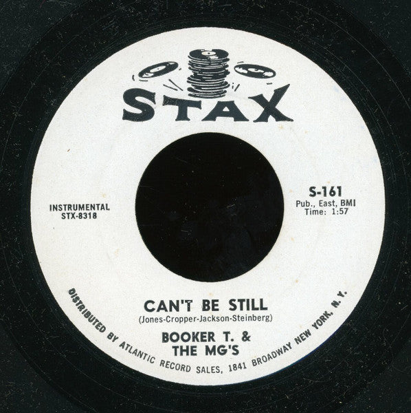 Booker T & The MG's : Terrible Thing / Can't Be Still (7", Single, MGM)