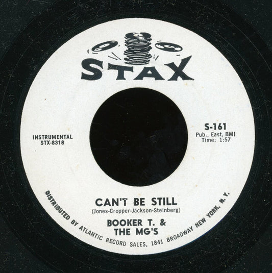 Booker T & The MG's : Terrible Thing / Can't Be Still (7", Single, MGM)