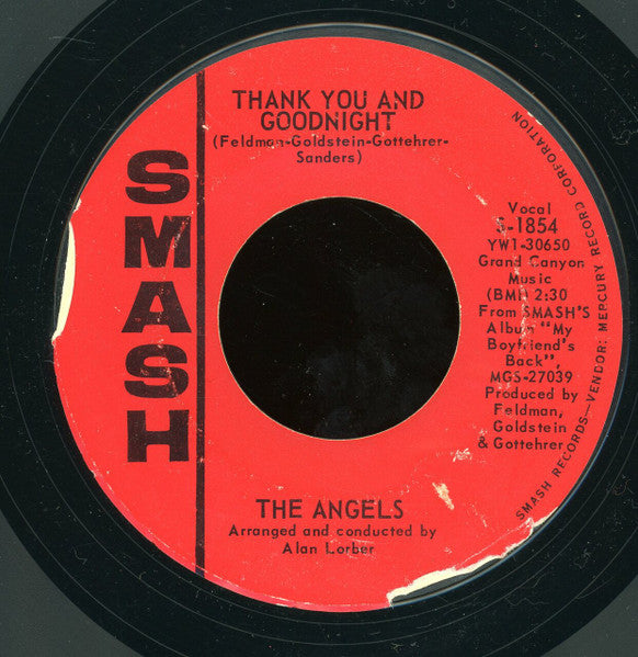 The Angels (3) : I Adore Him (7", Styrene, Ric)