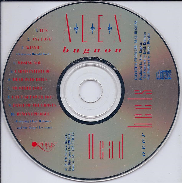 Alex Bugnon : Head Over Heels (CD, Album)