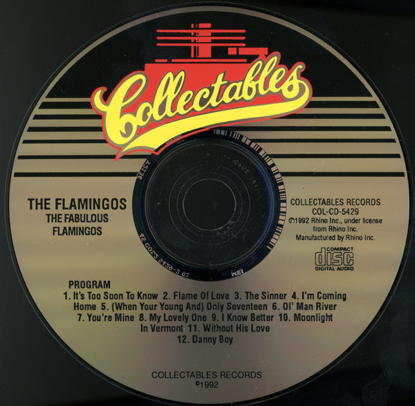 The Flamingos : The Fabulous Flamingos (CD, RE, RP)