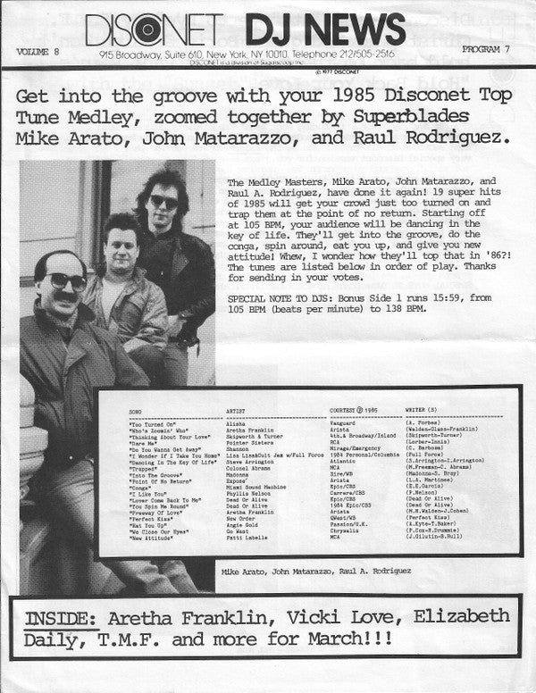 Various : Volume 8 Program 7 (2x12", P/Mixed)