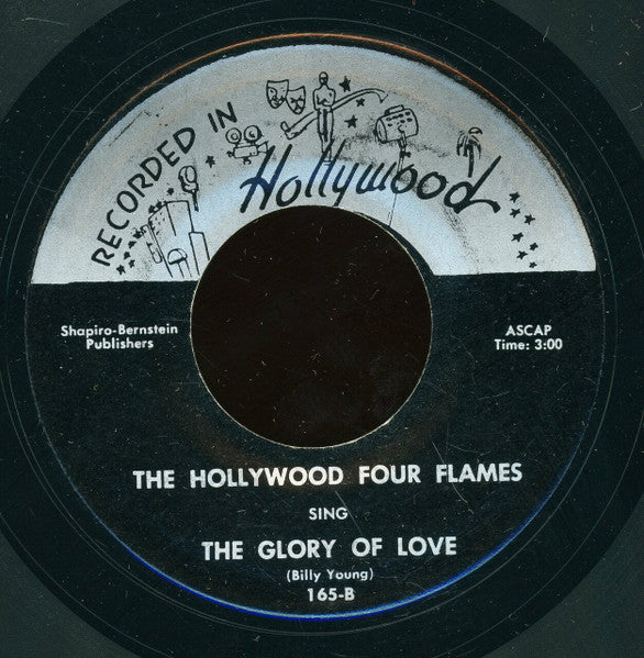 The Hollywood Flames : Young Girl / The Glory Of Love (7", Unofficial)