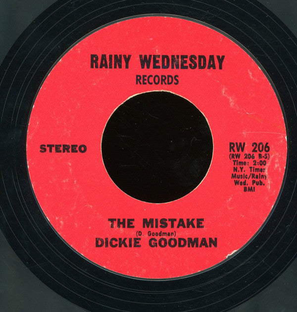 Dickie Goodman : Energy Crisis '74 / The Mistake (7", Styrene, Ter)