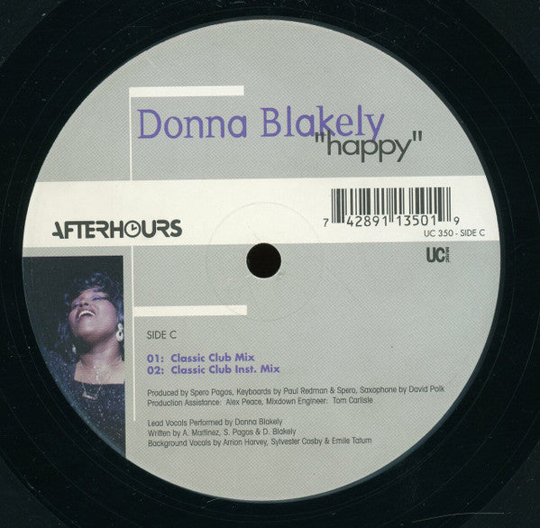 Donna Blakely : Happy (2x12")