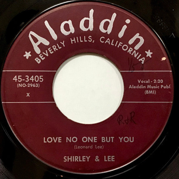 Shirley And Lee : I'll Thrill You / Love No One But You (7", Single, Styrene)