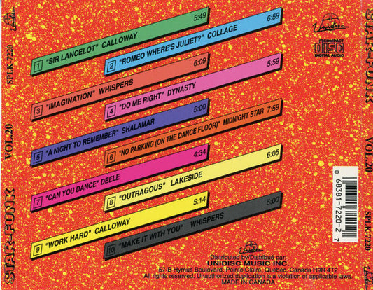 Various : Star-Funk Vol. 20 (CD, Comp)