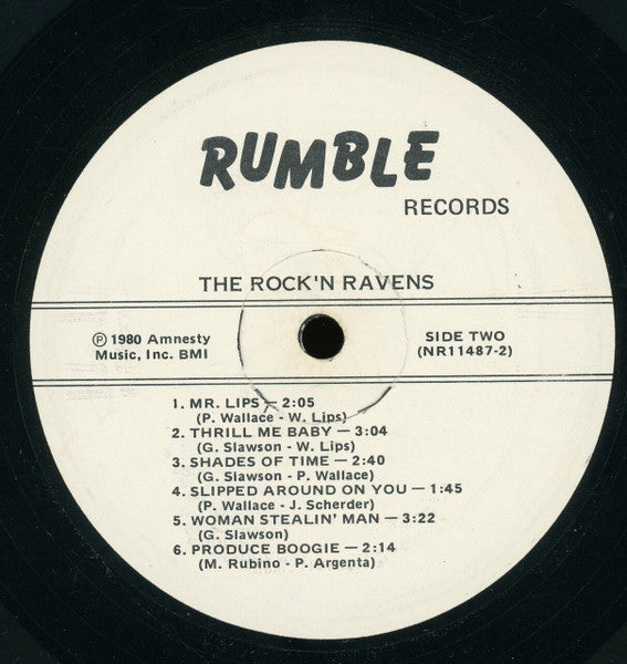 The Rock'N Ravens : The Rock'N Ravens (LP, Album)