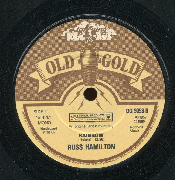 Russ Hamilton : We Will Make Love (7", Single, Mono, RE)